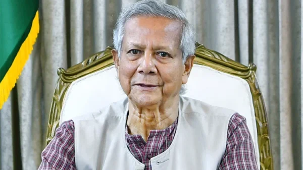 প্রধান উপদেষ্টা অধ্যাপক ড. মুহাম্মদ ইউনূস । ফাইল ছবি